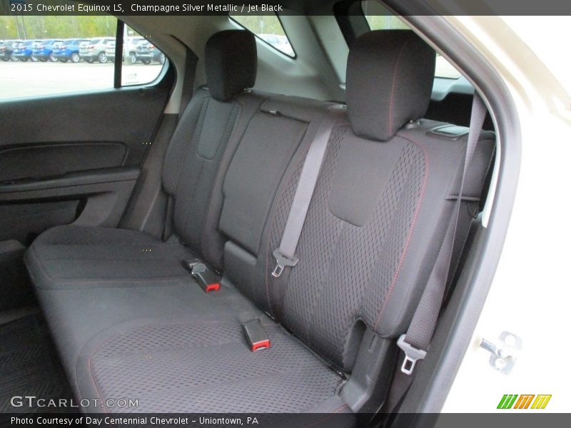 Champagne Silver Metallic / Jet Black 2015 Chevrolet Equinox LS