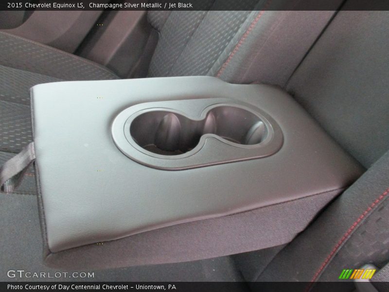Champagne Silver Metallic / Jet Black 2015 Chevrolet Equinox LS