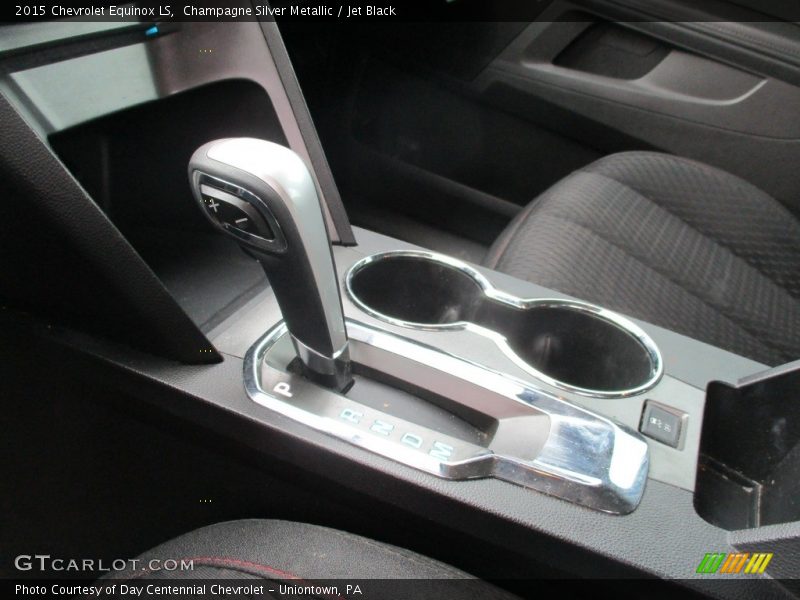Champagne Silver Metallic / Jet Black 2015 Chevrolet Equinox LS