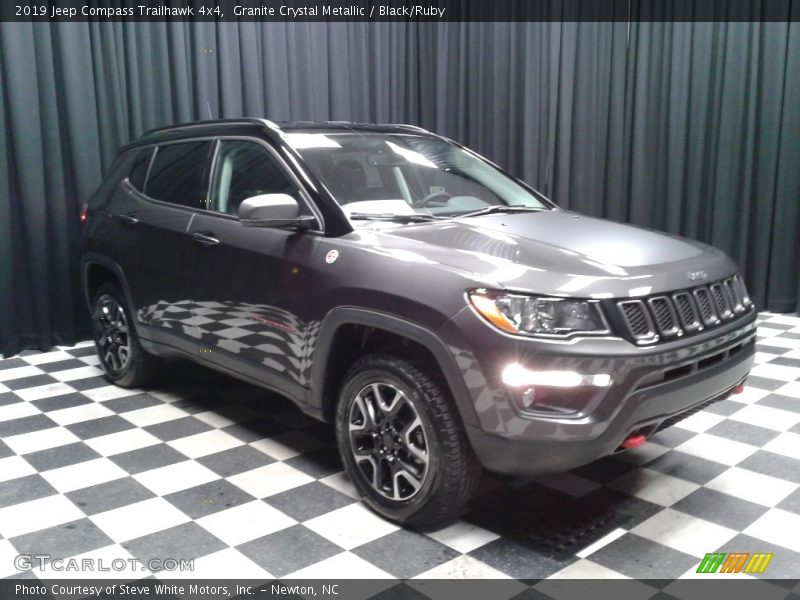 Granite Crystal Metallic / Black/Ruby 2019 Jeep Compass Trailhawk 4x4