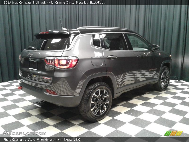 Granite Crystal Metallic / Black/Ruby 2019 Jeep Compass Trailhawk 4x4
