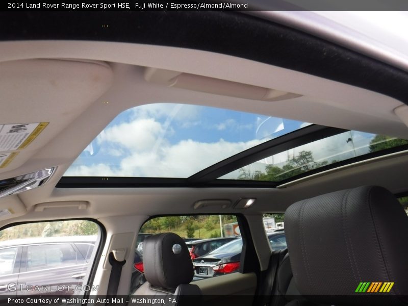 Fuji White / Espresso/Almond/Almond 2014 Land Rover Range Rover Sport HSE