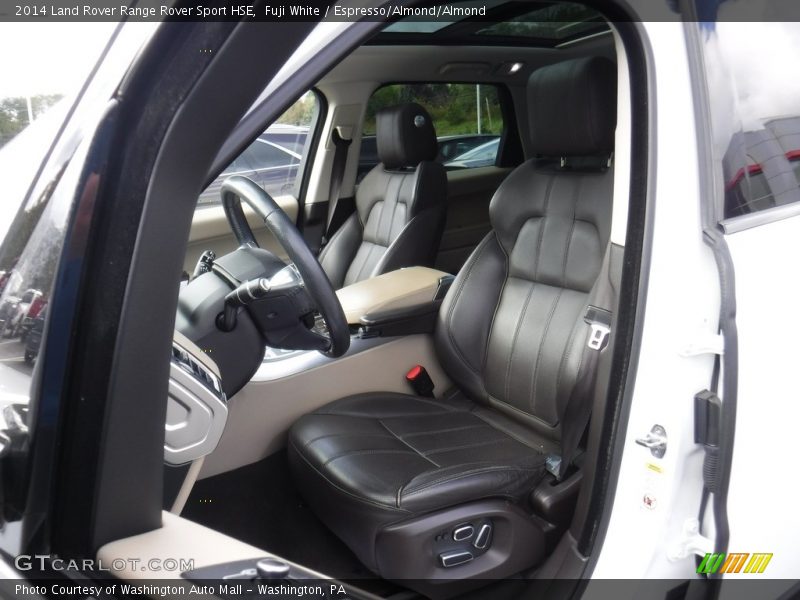 Fuji White / Espresso/Almond/Almond 2014 Land Rover Range Rover Sport HSE