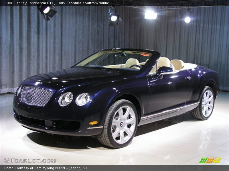 Dark Sapphire / Saffron/Nautic 2008 Bentley Continental GTC