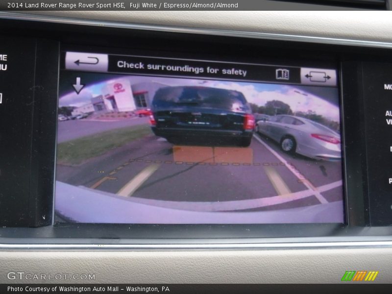 Fuji White / Espresso/Almond/Almond 2014 Land Rover Range Rover Sport HSE