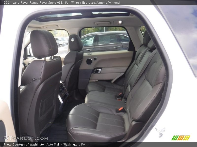 Fuji White / Espresso/Almond/Almond 2014 Land Rover Range Rover Sport HSE