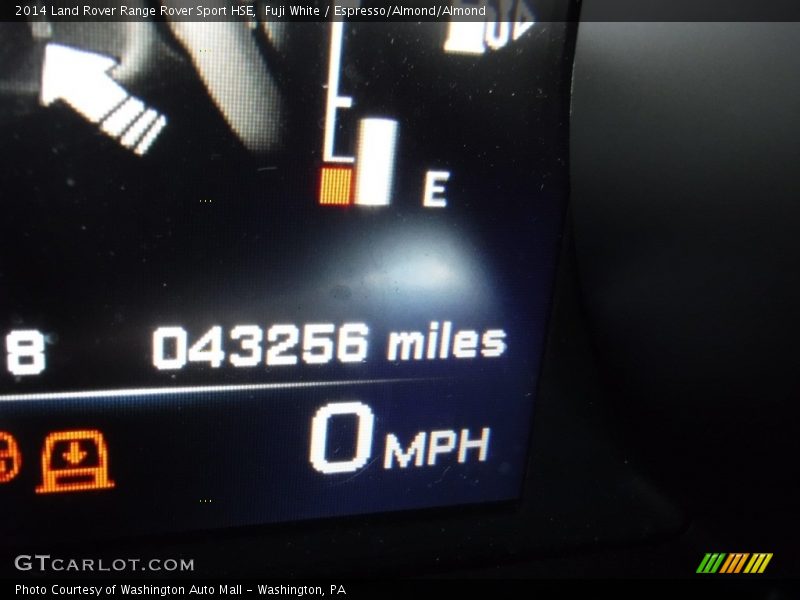 Fuji White / Espresso/Almond/Almond 2014 Land Rover Range Rover Sport HSE