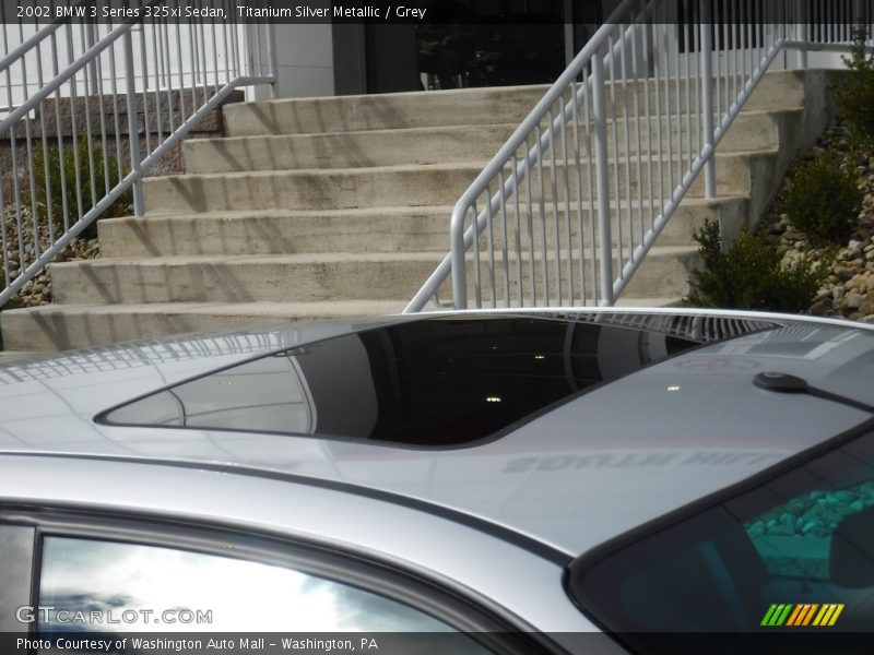 Titanium Silver Metallic / Grey 2002 BMW 3 Series 325xi Sedan