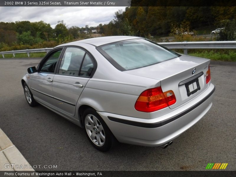 Titanium Silver Metallic / Grey 2002 BMW 3 Series 325xi Sedan