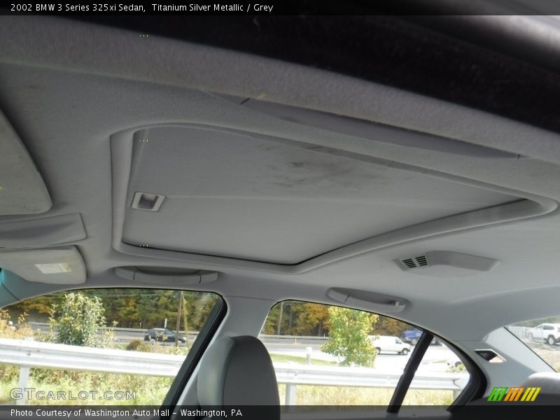 Titanium Silver Metallic / Grey 2002 BMW 3 Series 325xi Sedan