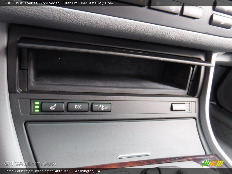Titanium Silver Metallic / Grey 2002 BMW 3 Series 325xi Sedan
