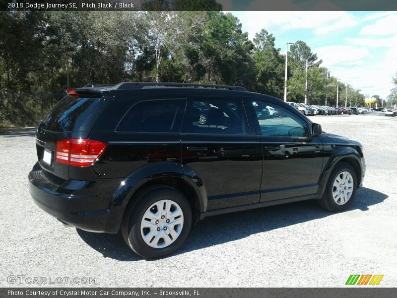 Pitch Black / Black 2018 Dodge Journey SE