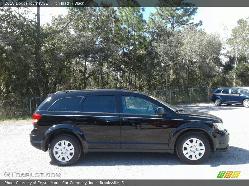 Pitch Black / Black 2018 Dodge Journey SE