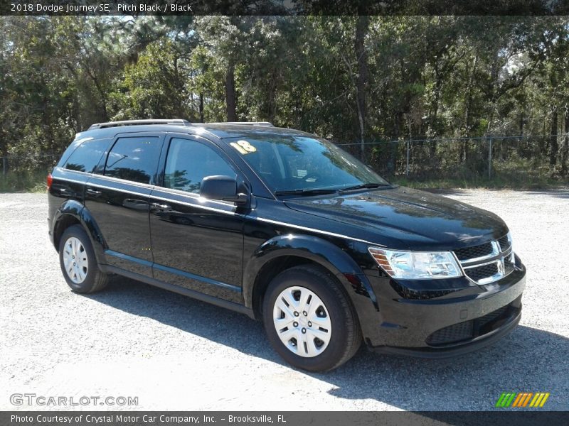 Pitch Black / Black 2018 Dodge Journey SE