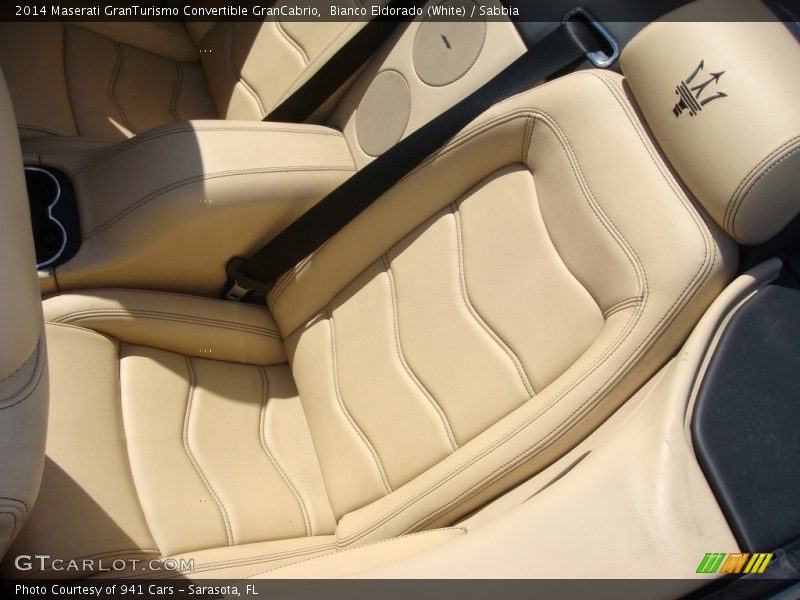Rear Seat of 2014 GranTurismo Convertible GranCabrio