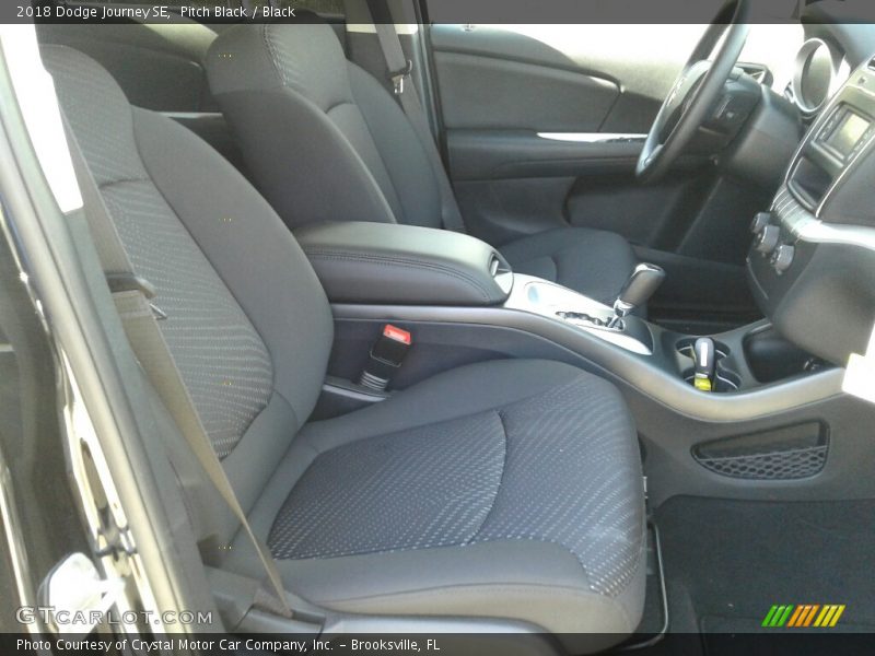 Pitch Black / Black 2018 Dodge Journey SE