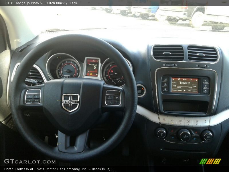 Pitch Black / Black 2018 Dodge Journey SE
