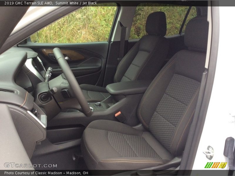 Summit White / Jet Black 2019 GMC Terrain SLE AWD