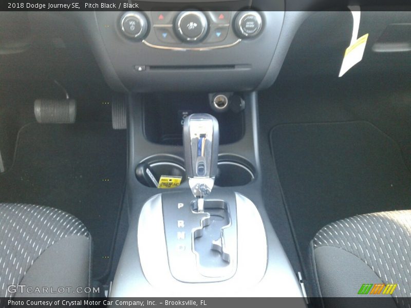 Pitch Black / Black 2018 Dodge Journey SE