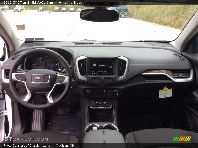 Summit White / Jet Black 2019 GMC Terrain SLE AWD