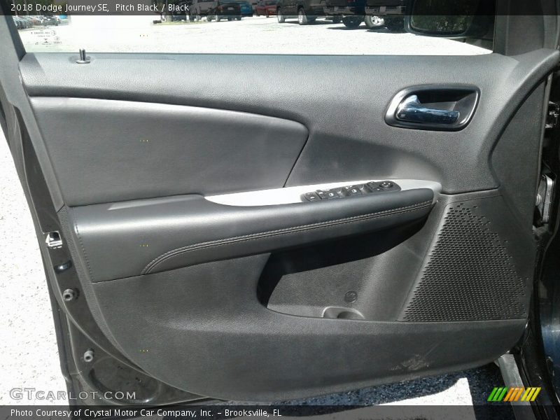 Pitch Black / Black 2018 Dodge Journey SE