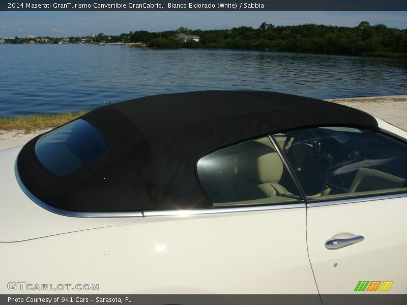 Bianco Eldorado (White) / Sabbia 2014 Maserati GranTurismo Convertible GranCabrio