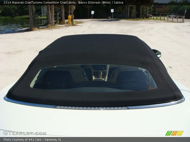 Bianco Eldorado (White) / Sabbia 2014 Maserati GranTurismo Convertible GranCabrio
