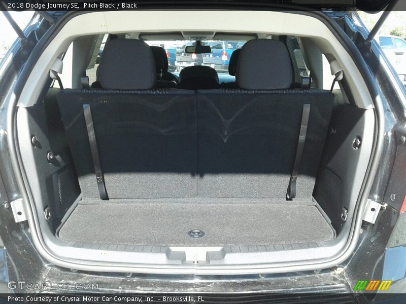 Pitch Black / Black 2018 Dodge Journey SE