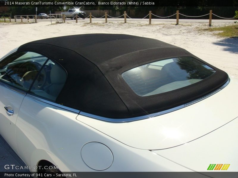 Bianco Eldorado (White) / Sabbia 2014 Maserati GranTurismo Convertible GranCabrio