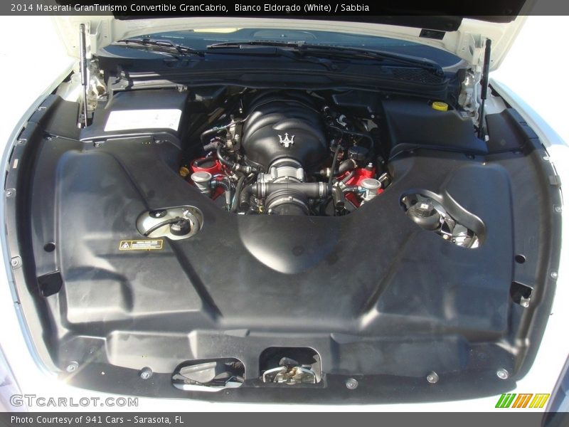  2014 GranTurismo Convertible GranCabrio Engine - 4.7 Liter DOHC 32-Valve VVT V8