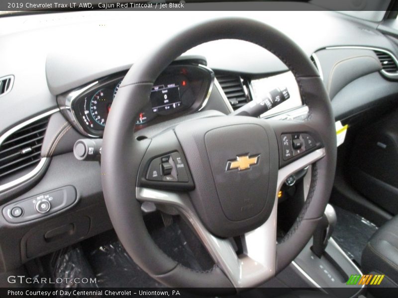 Cajun Red Tintcoat / Jet Black 2019 Chevrolet Trax LT AWD