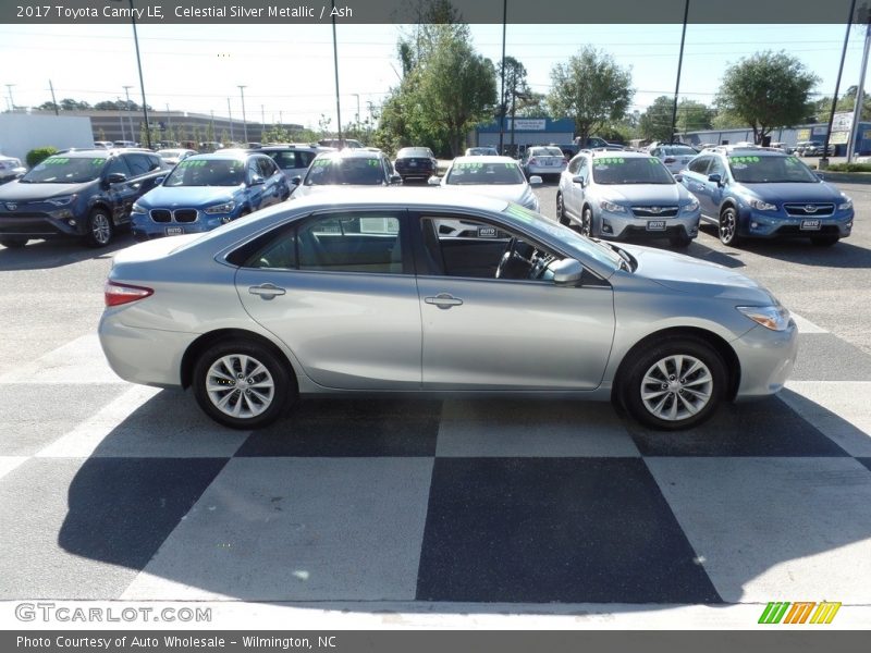 Celestial Silver Metallic / Ash 2017 Toyota Camry LE