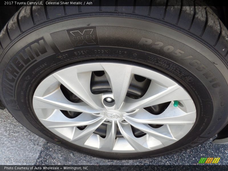 Celestial Silver Metallic / Ash 2017 Toyota Camry LE