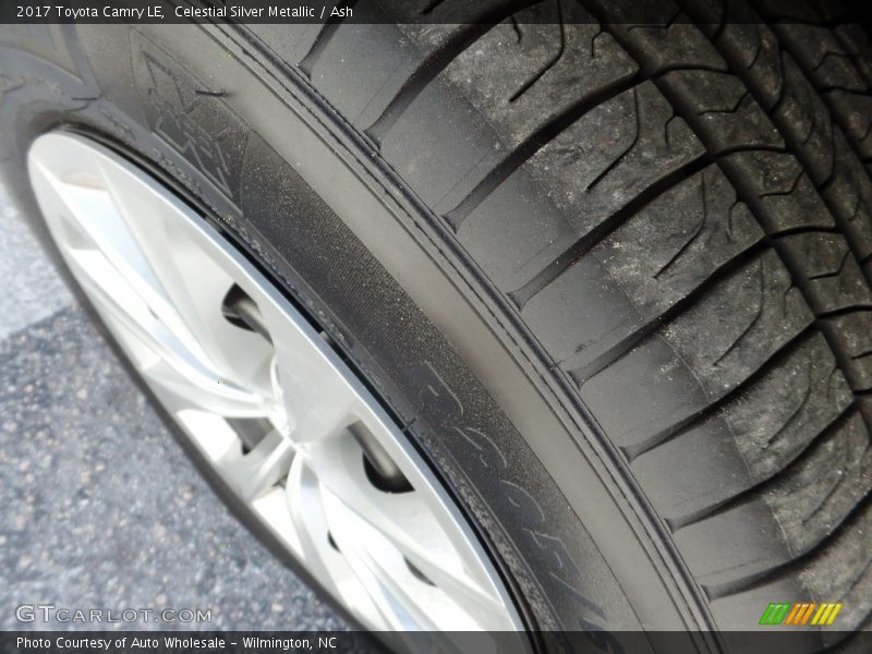 Celestial Silver Metallic / Ash 2017 Toyota Camry LE