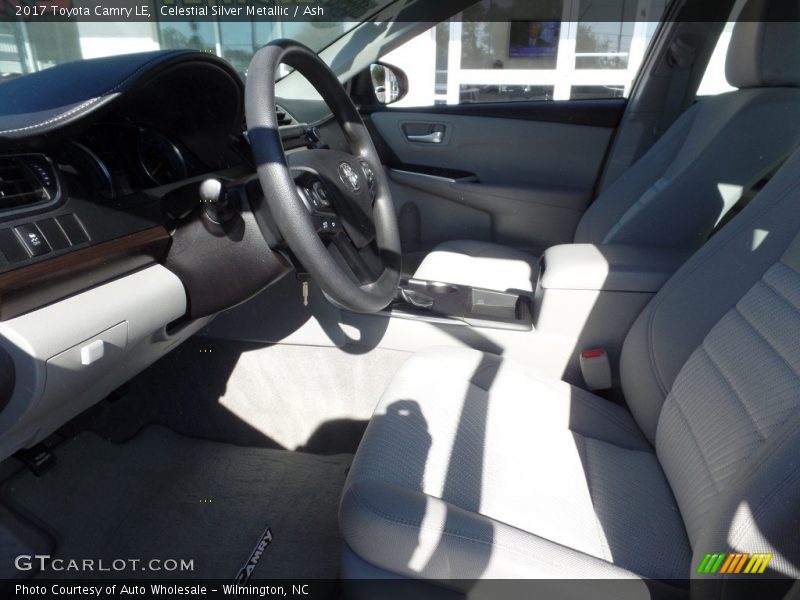 Celestial Silver Metallic / Ash 2017 Toyota Camry LE
