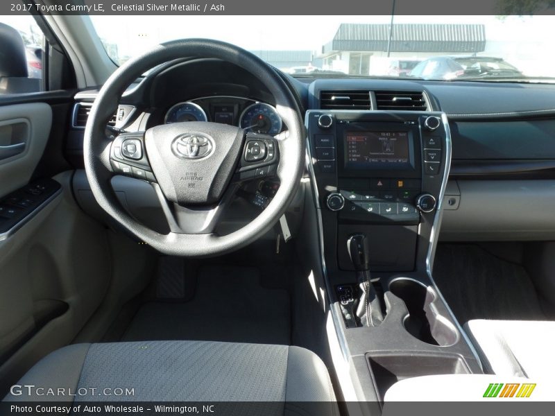Celestial Silver Metallic / Ash 2017 Toyota Camry LE