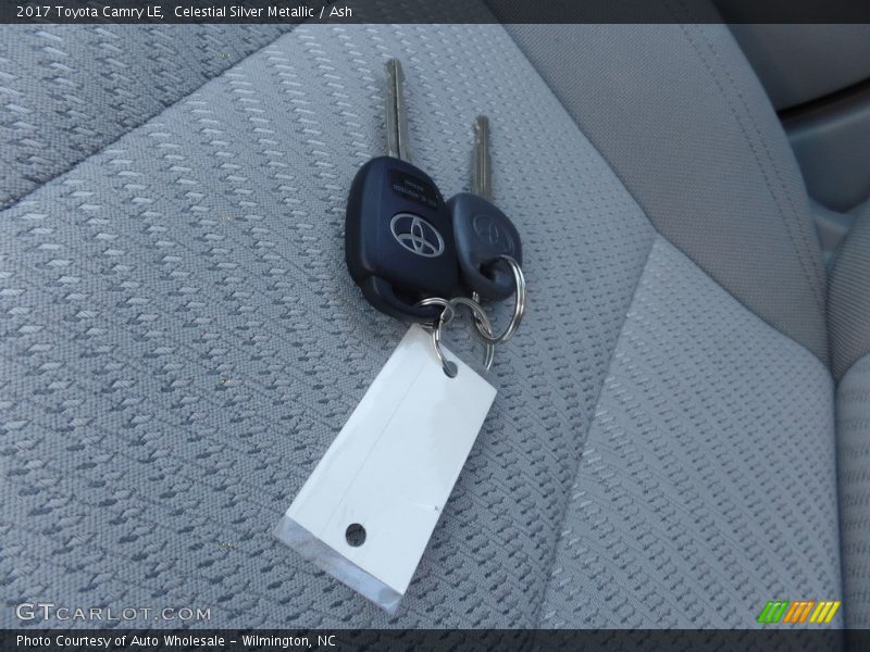 Celestial Silver Metallic / Ash 2017 Toyota Camry LE