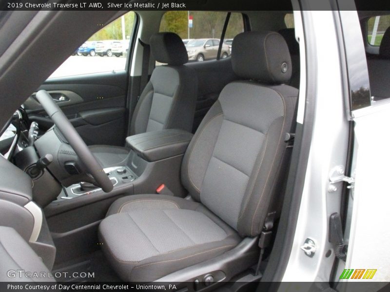Silver Ice Metallic / Jet Black 2019 Chevrolet Traverse LT AWD