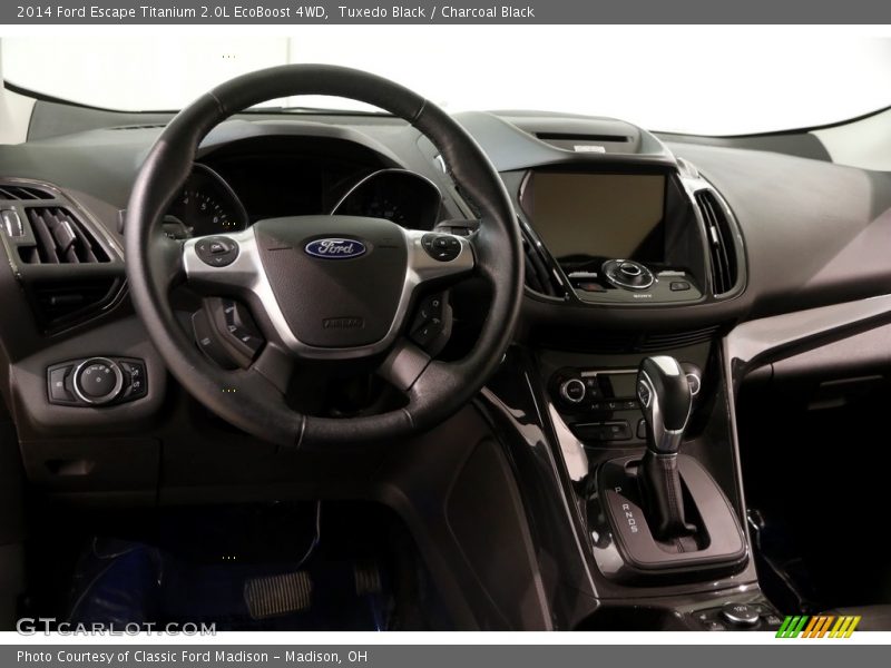 Tuxedo Black / Charcoal Black 2014 Ford Escape Titanium 2.0L EcoBoost 4WD