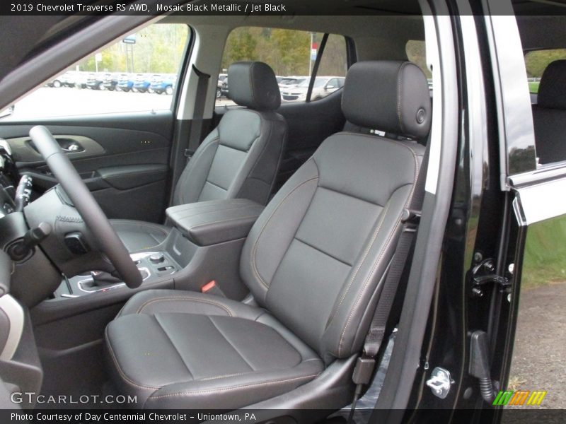Mosaic Black Metallic / Jet Black 2019 Chevrolet Traverse RS AWD