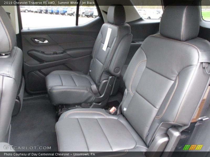 Summit White / Jet Black 2019 Chevrolet Traverse RS AWD