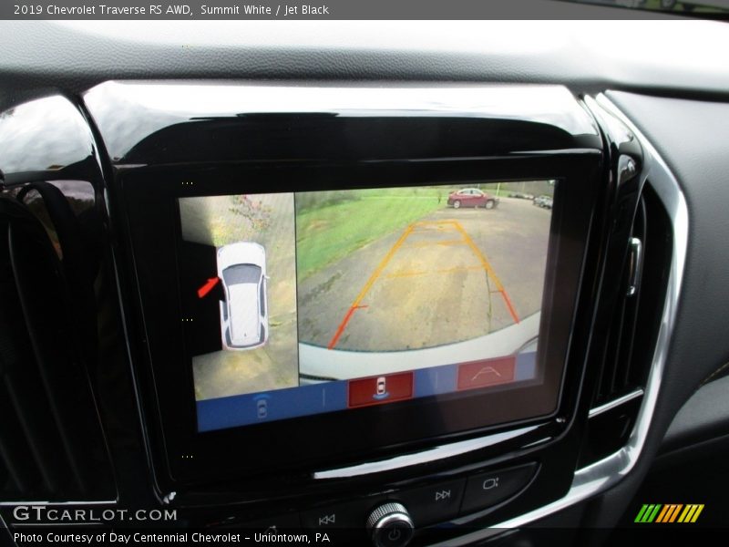 Summit White / Jet Black 2019 Chevrolet Traverse RS AWD