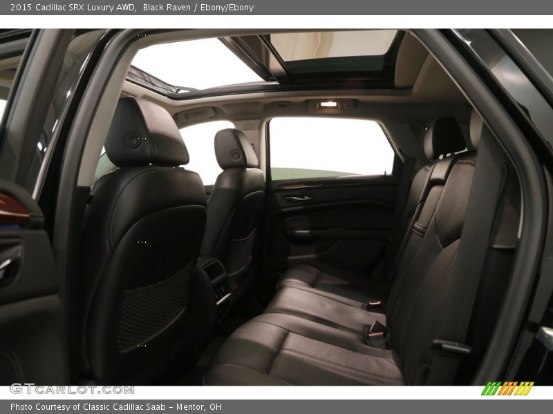 Black Raven / Ebony/Ebony 2015 Cadillac SRX Luxury AWD