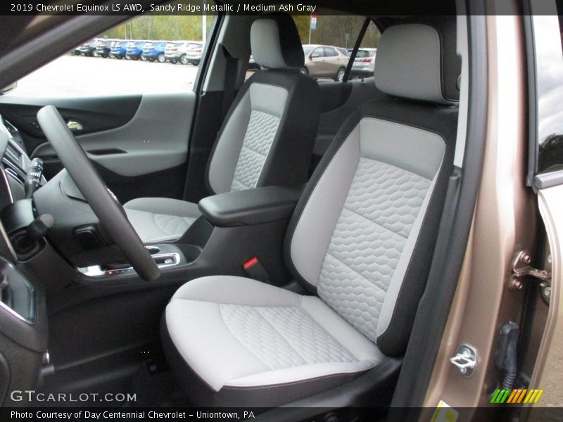 Sandy Ridge Metallic / Medium Ash Gray 2019 Chevrolet Equinox LS AWD