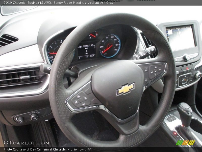 Sandy Ridge Metallic / Medium Ash Gray 2019 Chevrolet Equinox LS AWD