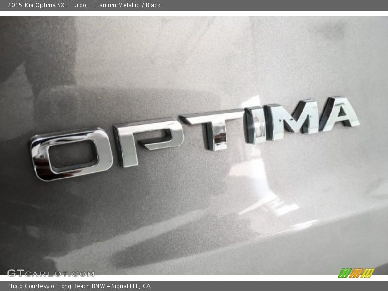 Titanium Metallic / Black 2015 Kia Optima SXL Turbo
