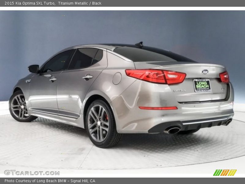 Titanium Metallic / Black 2015 Kia Optima SXL Turbo