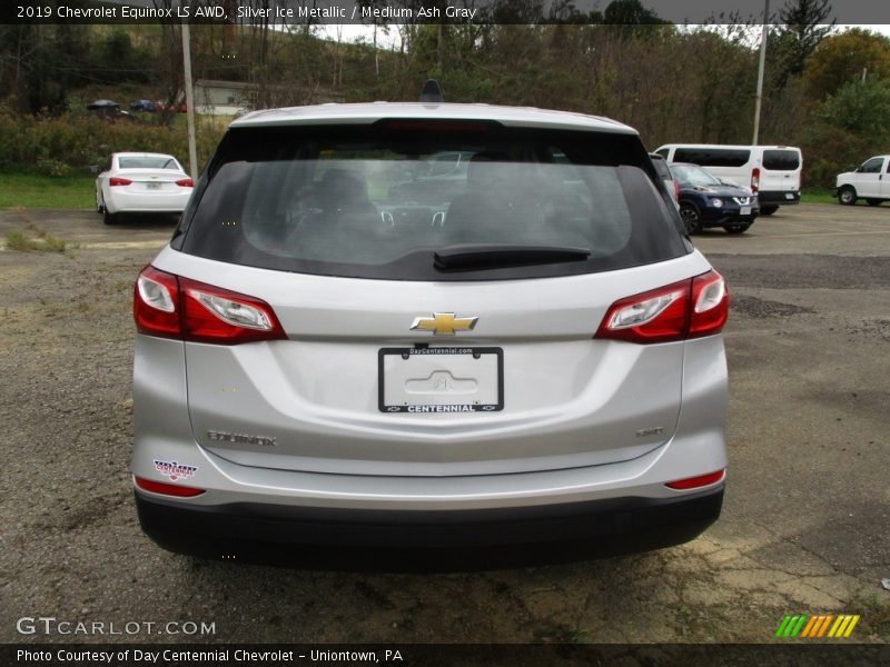 Silver Ice Metallic / Medium Ash Gray 2019 Chevrolet Equinox LS AWD