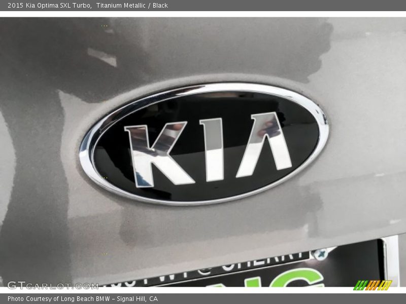 Titanium Metallic / Black 2015 Kia Optima SXL Turbo