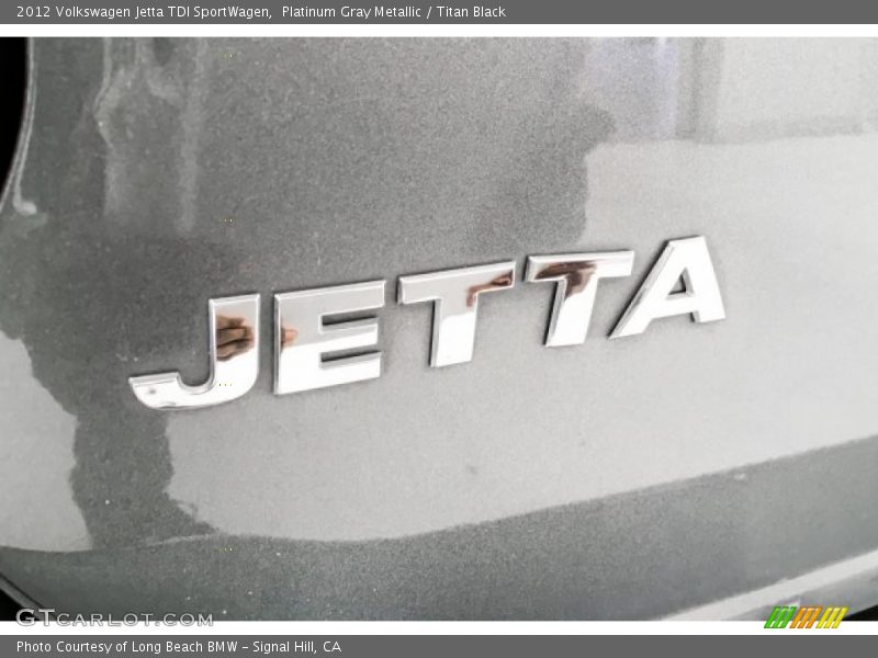 Platinum Gray Metallic / Titan Black 2012 Volkswagen Jetta TDI SportWagen